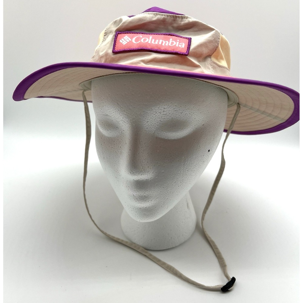 Columbia Hat Unisex Youth S/M Bora Bora Ii Booney Omni Shade UPF 50 Multi-Color